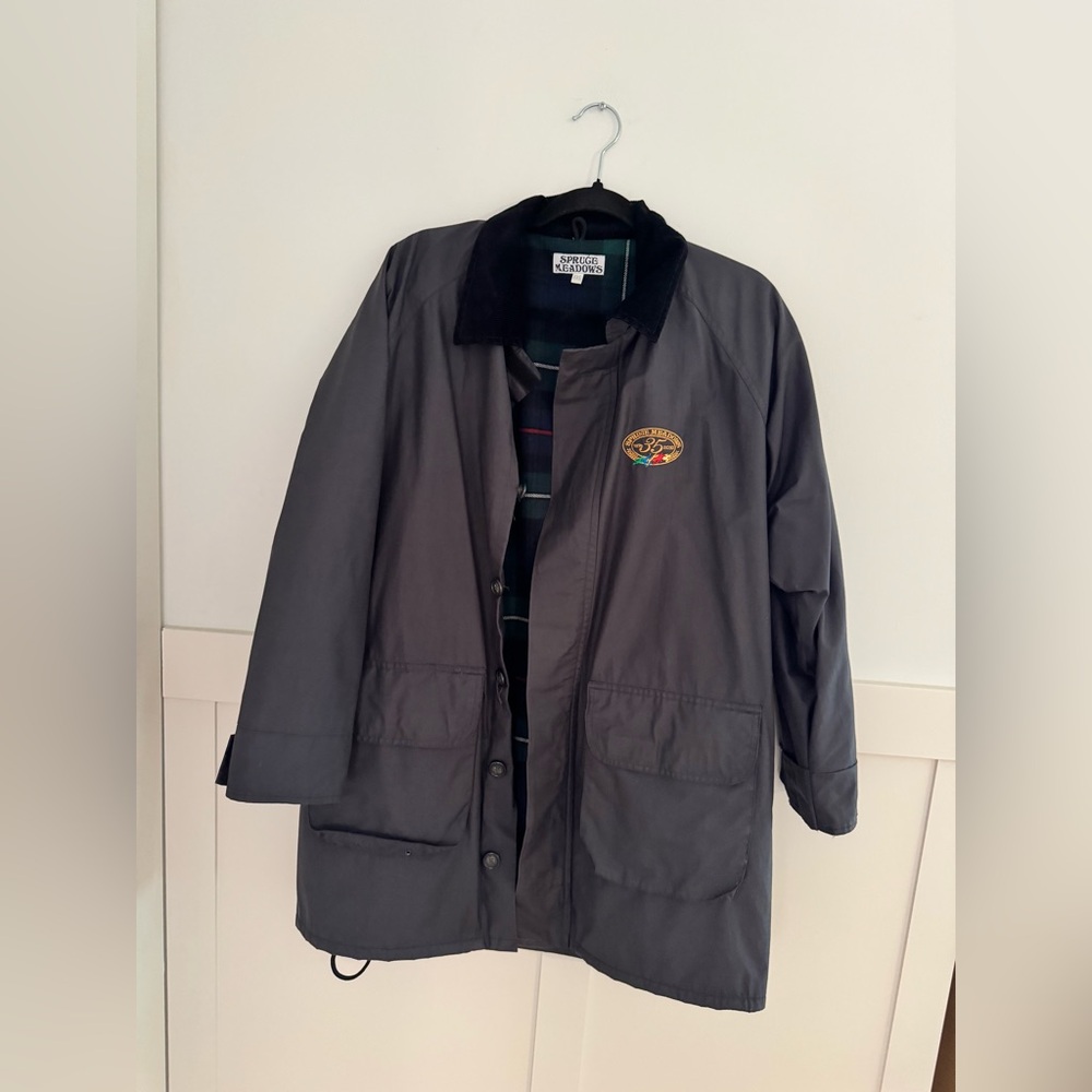 Spruce Meadows 35th Anniversary lined Jacket Sz xxs 
Fits size small